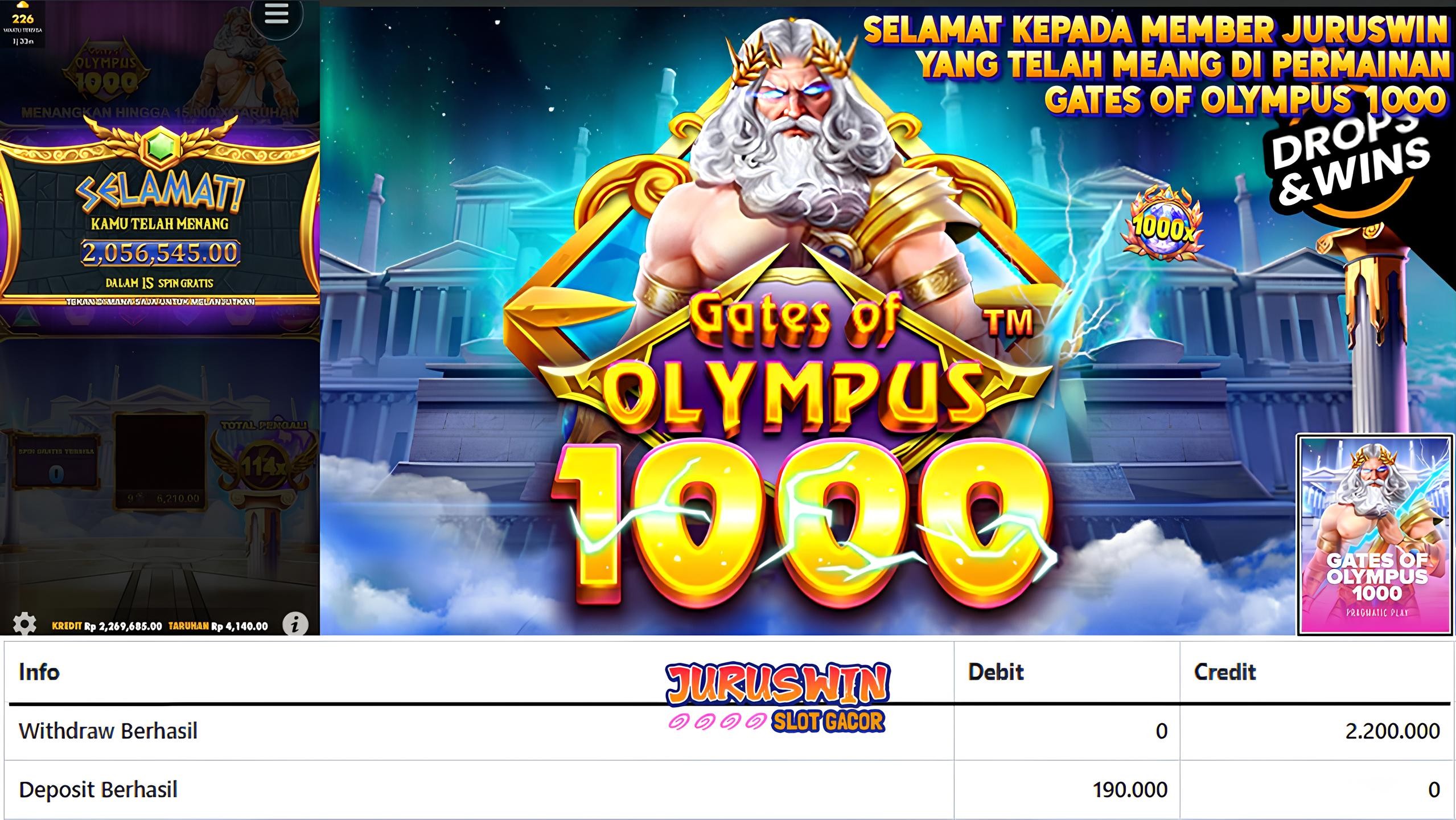 GATES OF OLYMPUS 1000